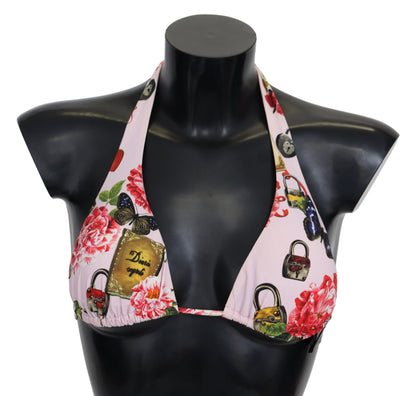 Dolce & Gabbana Floral Bliss Elastic Bikini Top