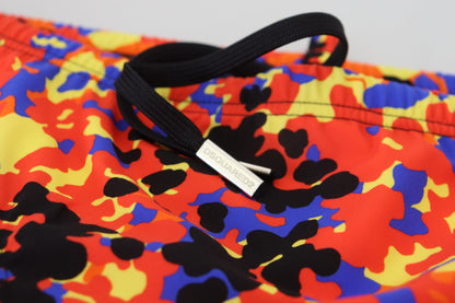 Dsquared² Exclusive Multicolor Swim Trunks