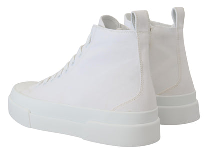 Dolce & Gabbana Elegant High Top Canvas Sneakers