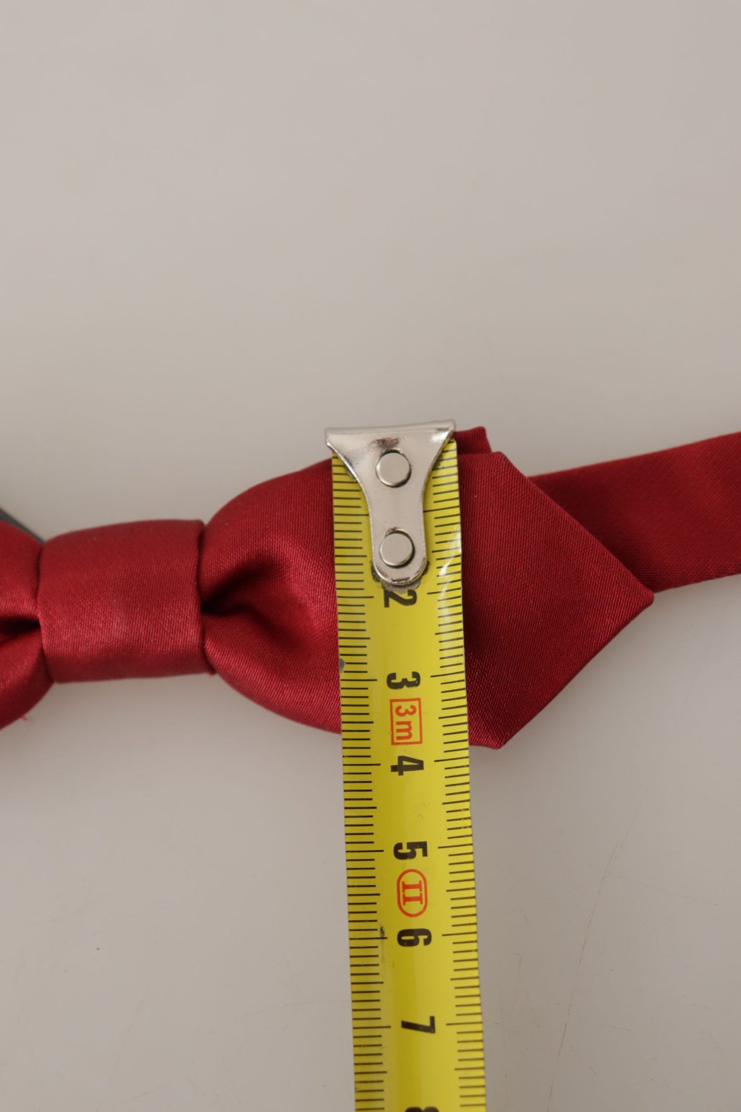 Dolce & Gabbana Elegant Red Silk Bow Tie