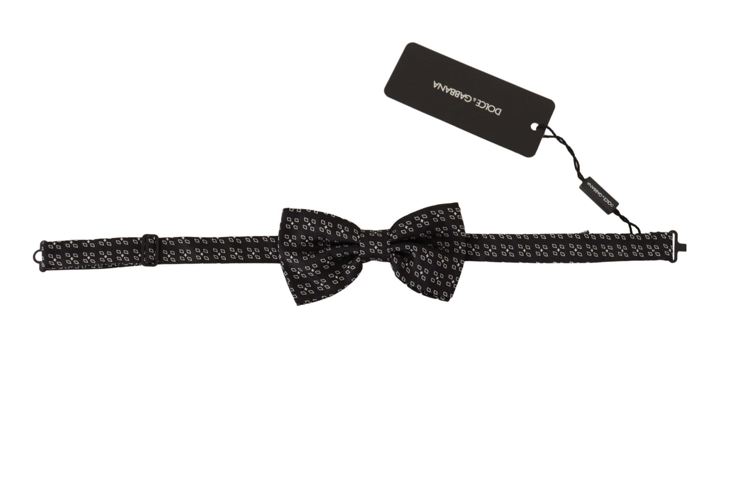 Dolce & Gabbana Elegant Polka Dot Silk Bow Tie