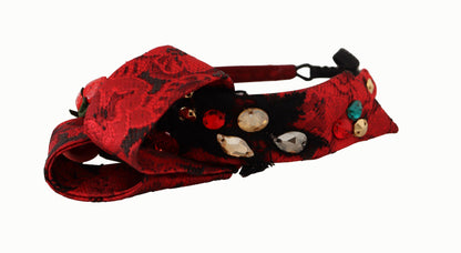 Dolce & Gabbana Cherry Sicily Embellished Red Diadem