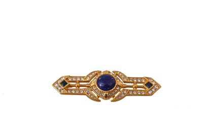 Dolce & Gabbana Elegant Gold Plated Brass Brooch