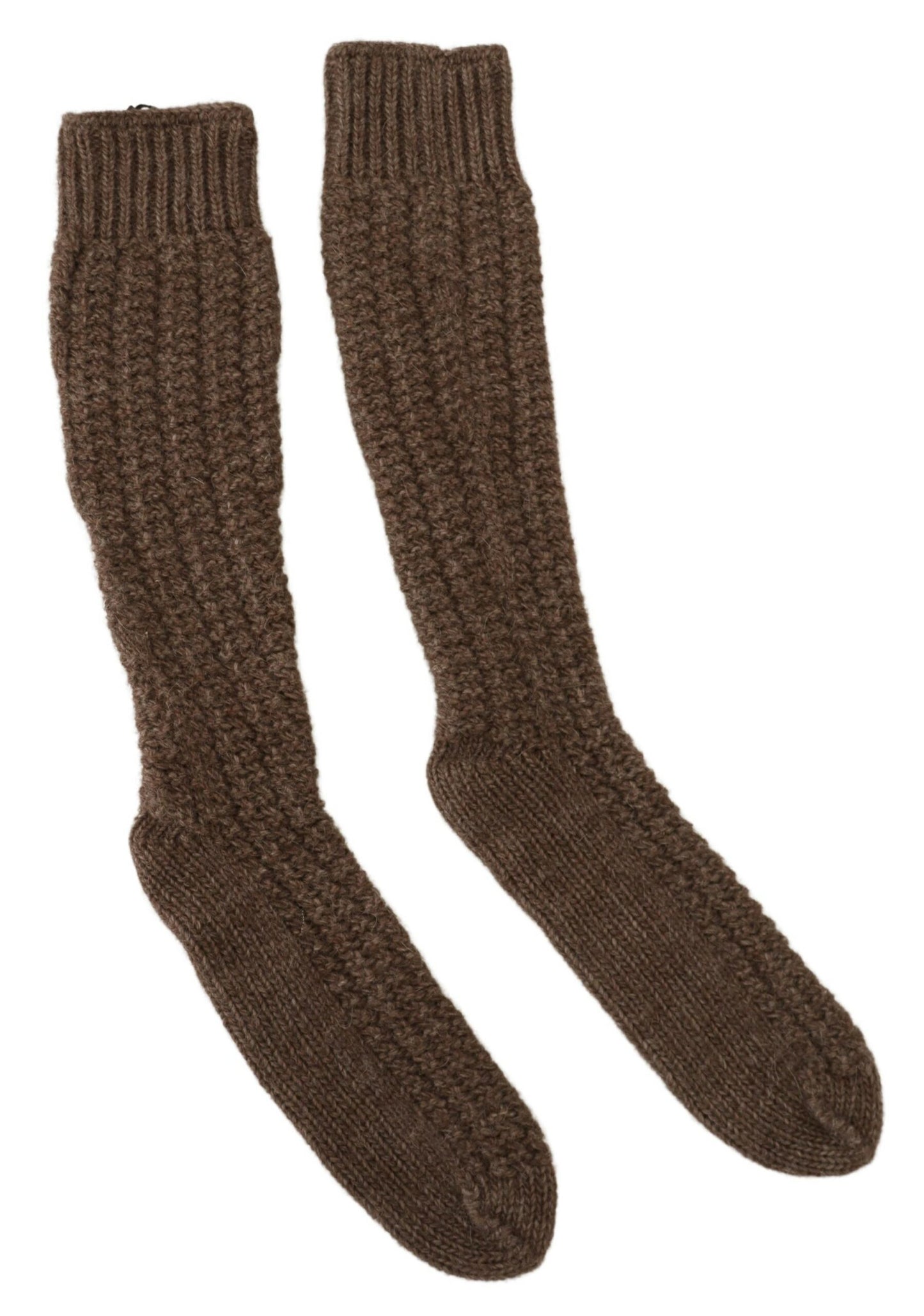 Dolce & Gabbana Chic Over-Calf Wool Blend Knit Socks