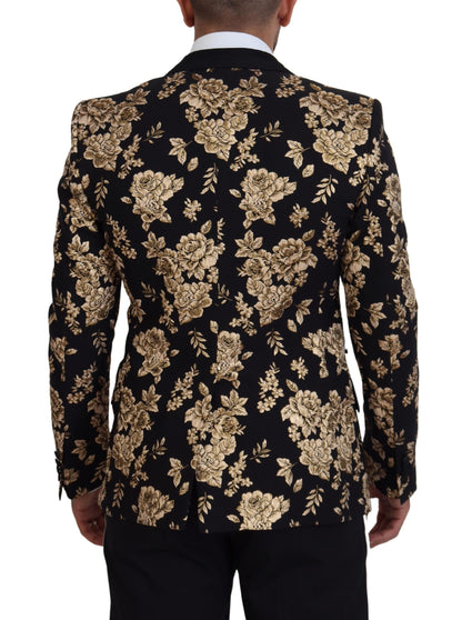 Dolce & Gabbana Floral Embroidered Evening Blazer