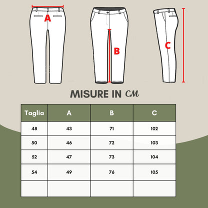 Emporio Armani Chic Oversize Linen Denim Effect Trousers