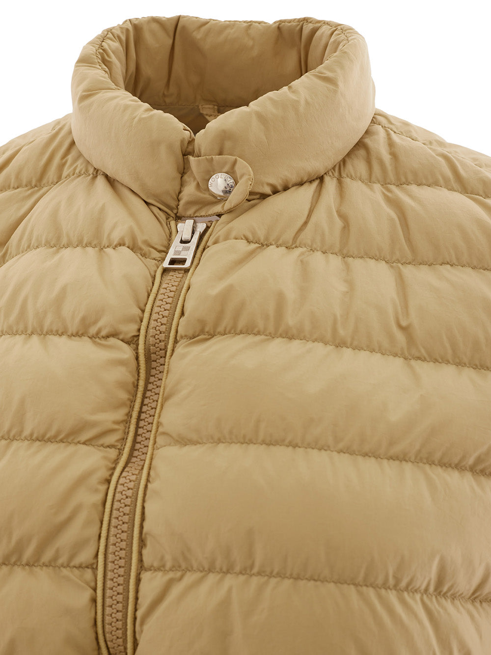 Woolrich Chic Beige Quilted Lightweight Jacket