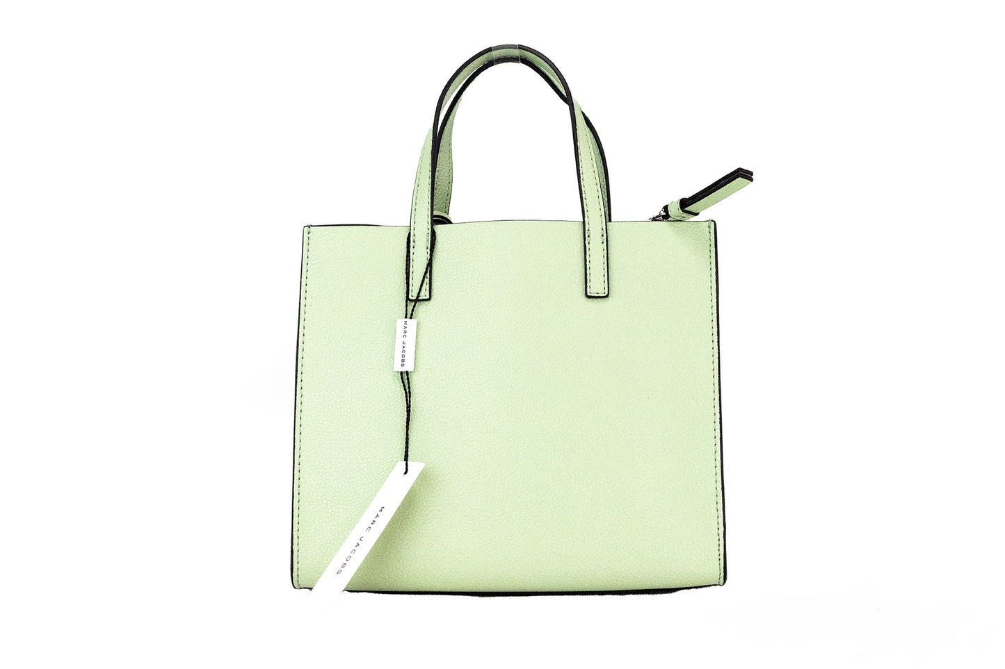 Marc Jacobs Jacobs Mini Grind Mint Green Pebbled Leather Crossbody Tote Handbag Purse