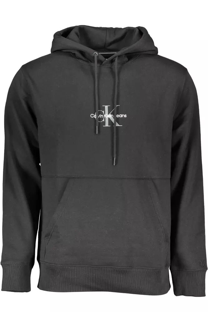 Calvin Klein Sleek Cotton Blend Hooded Sweatshirt