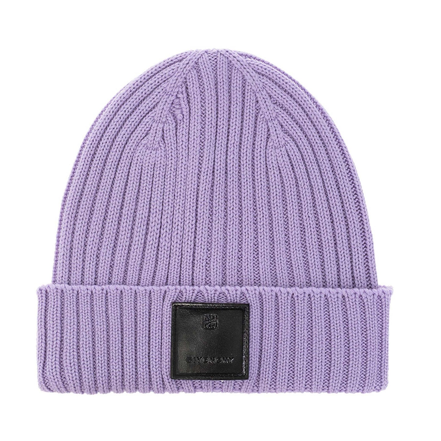 Givenchy Elegant Lilac Wool Fisherman Beanie Cap