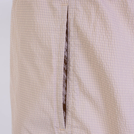 Emporio Armani Chic Beige Swim Shorts for Fashion-Forward Men