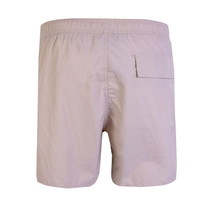 Emporio Armani Chic Beige Swim Shorts for Fashion-Forward Men