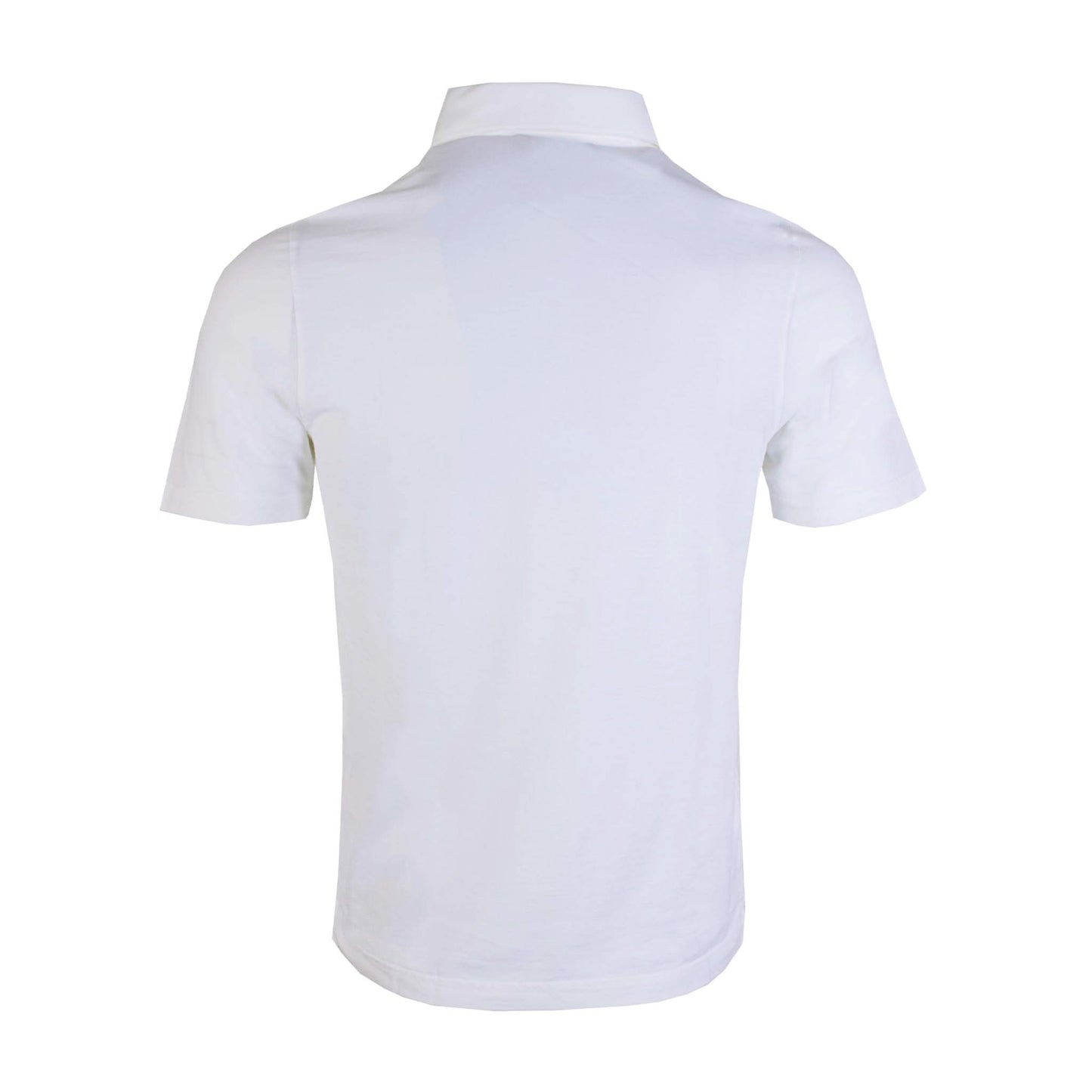 Lardini Elegant White Polo Shirt with Italian Flair