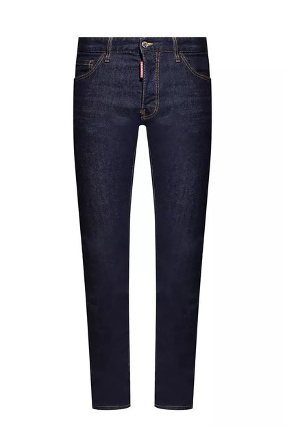 Dsquared² Navy Blue Cool Guy Tapered Jeans