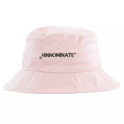 Hinnominate Chic Pink Embroidered Bucket Hat