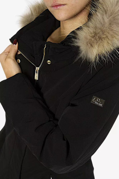 Yes Zee Elegant Goose Down Hooded Jacket