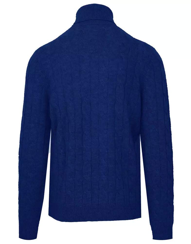 Malo Sumptuous Wool-Cashmere Men's Turtleneck