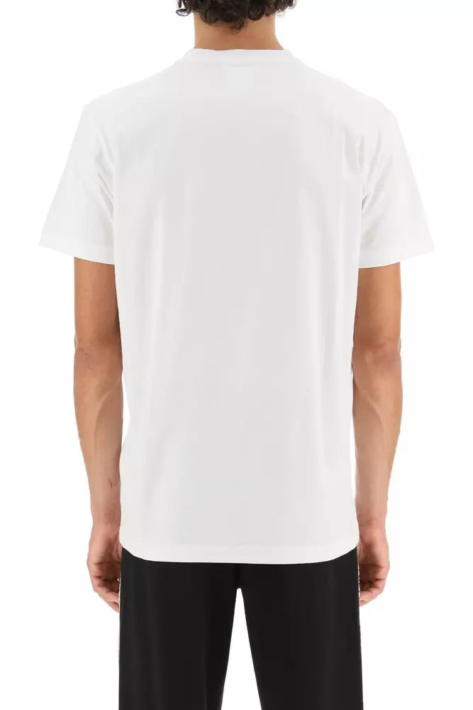 Dsquared² Chic White Crew Neck Cotton Tee