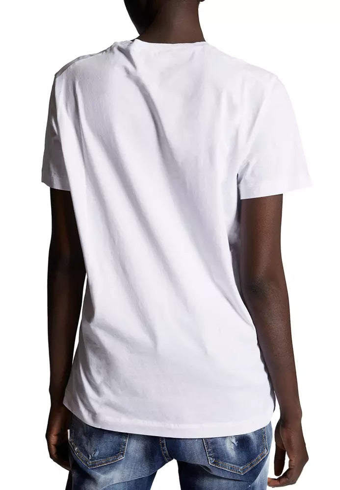 Dsquared² Elevated Casual Cotton Tee with Signature Appeal