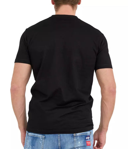 Dsquared² Chic Black Logo-Essence Cotton Tee