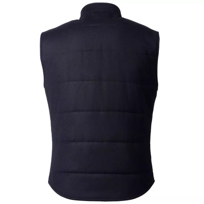 Made in Italy Elegant Wool Cashmere Blend Men's Vest