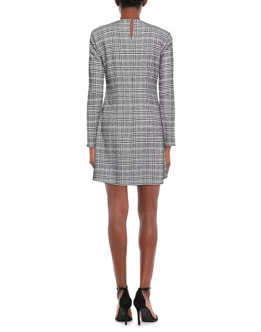 Patrizia Pepe Chic Prince of Wales Check Short Dress