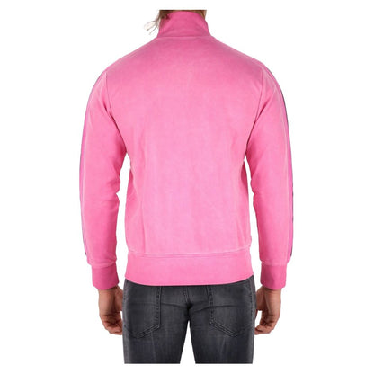 Palm Angels Elegant Pink Nylon Turtleneck Jacket