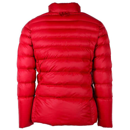 Centogrammi Reversible Red Nylon Duck Down Jacket