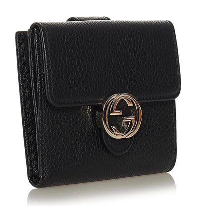 Gucci Elegant Bifold Leather Wallet with Coin Purse