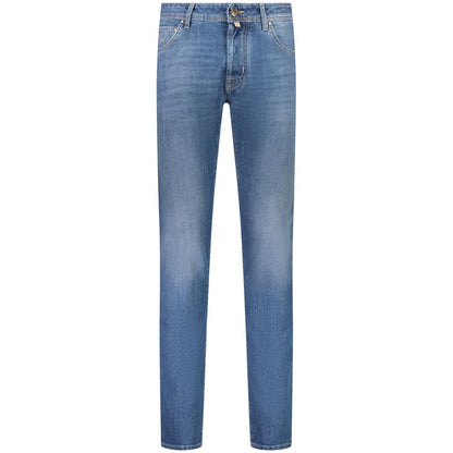 Jacob Cohen Exquisite Light Blue Stretch Denim Jeans