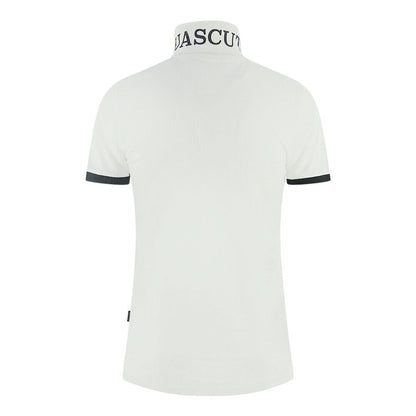 Aquascutum Elegant Cotton Polo with Signature Details