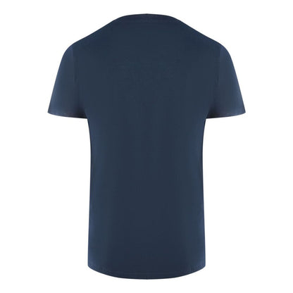 Aquascutum Classic Cotton Logo Tee with Union Jack Detail