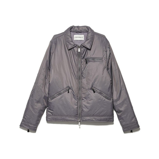 Hinnominate Elegant Nylon Zip-Up Jacket