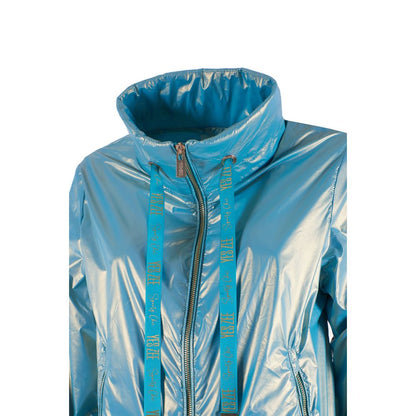 Yes Zee Pearlescent Nylon Three-Zip Jacket