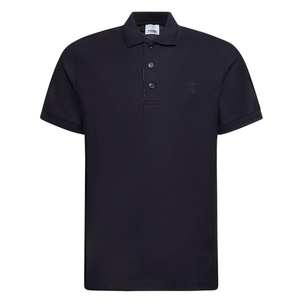 Burberry Elegant Embroidered Cotton Polo Shirt