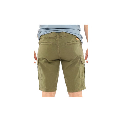 Yes Zee Chic Cargo Bermuda Shorts in Green