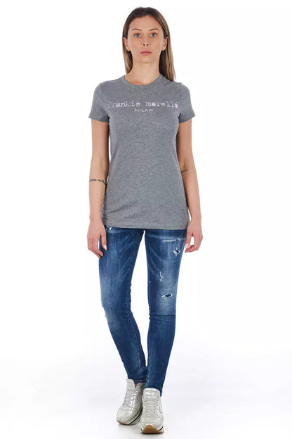 Frankie Morello Chic Worn Wash Skinny Denim Jeans