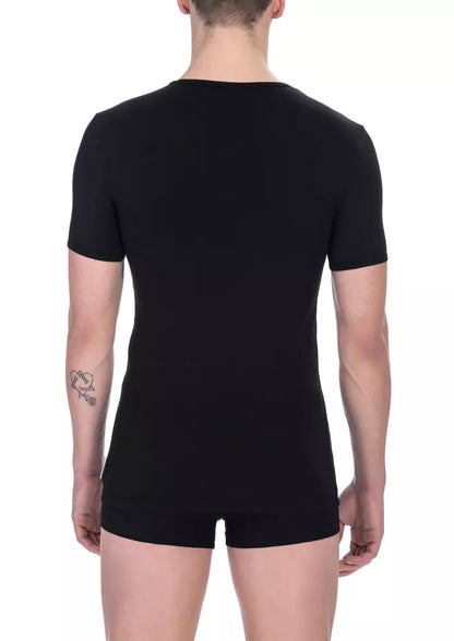 Bikkembergs Sleek Bi-Pack Crew Neck Cotton Tees