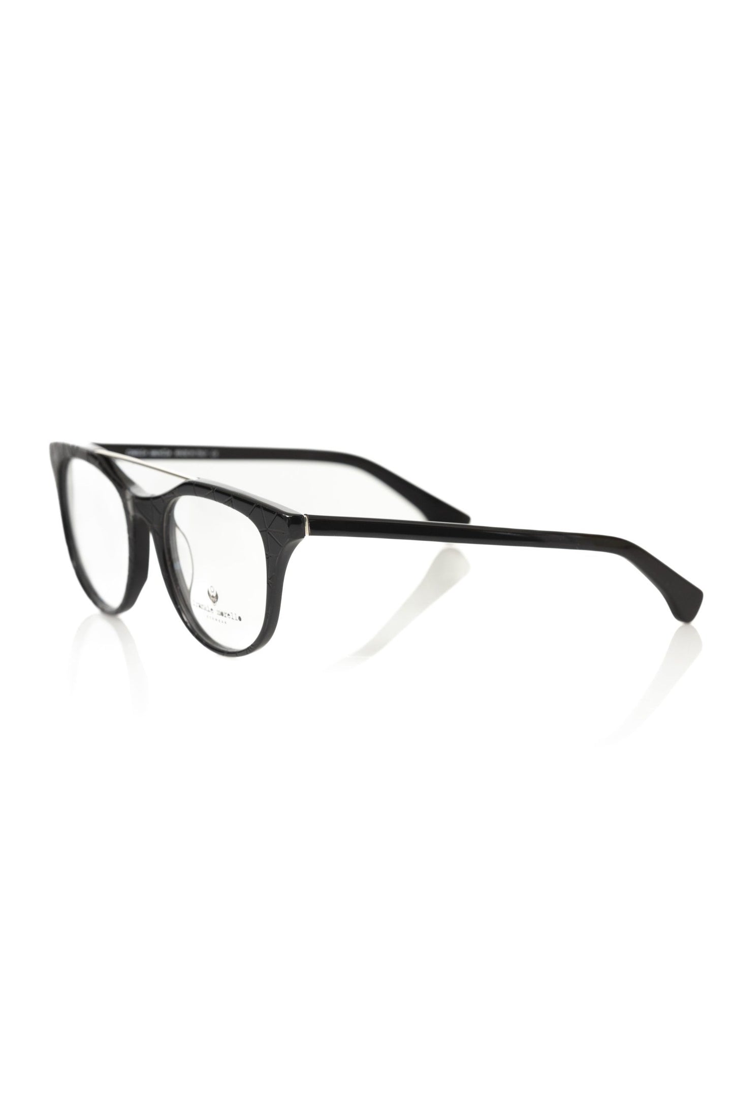 Frankie Morello Geometric Chic Wayfarer Eyeglasses