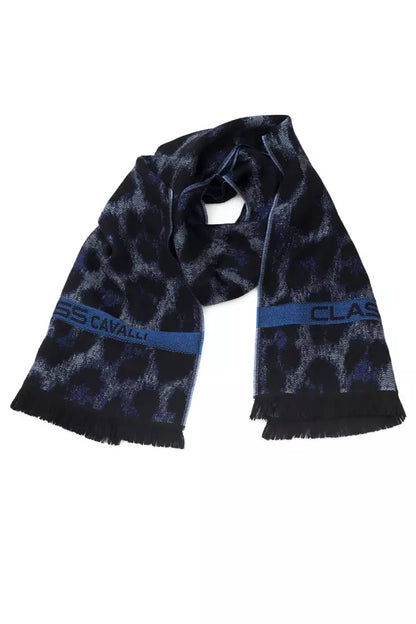 Cavalli Class Animalier Fantasy Logo Luxury Scarf