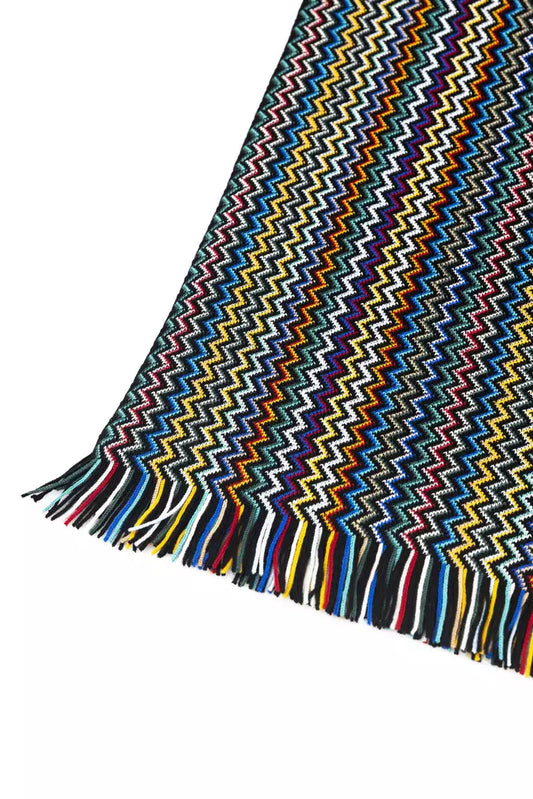 Missoni Geometric Fantasy Chic Fringed Scarf