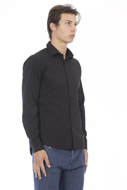 Baldinini Trend Sleek Men's Slim-Fit Designer Shirt