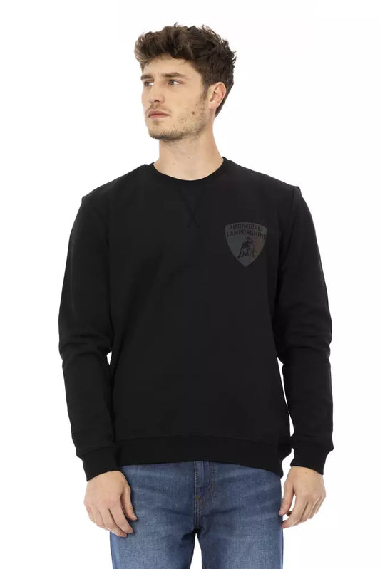 Automobili Lamborghini Elegant Shield Logo Crewneck Sweatshirt