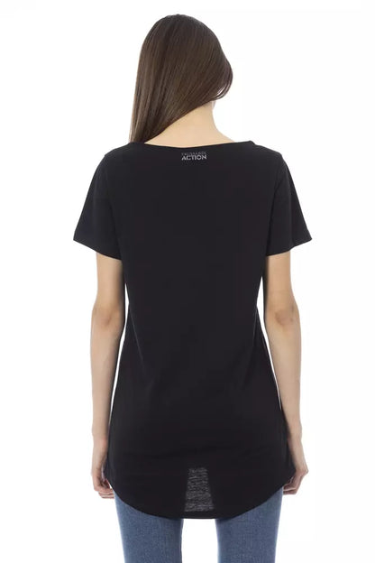 Trussardi Action Elegant Short Sleeve Designer Tee