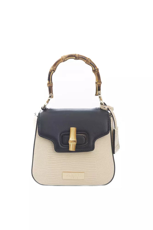 Baldinini Trend Elegant Golden Detailed Shoulder Bag