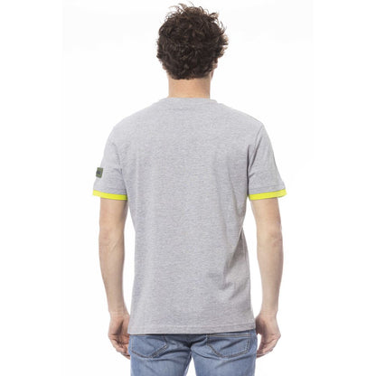 Invicta Classic Gray Crew Neck Logo Tee