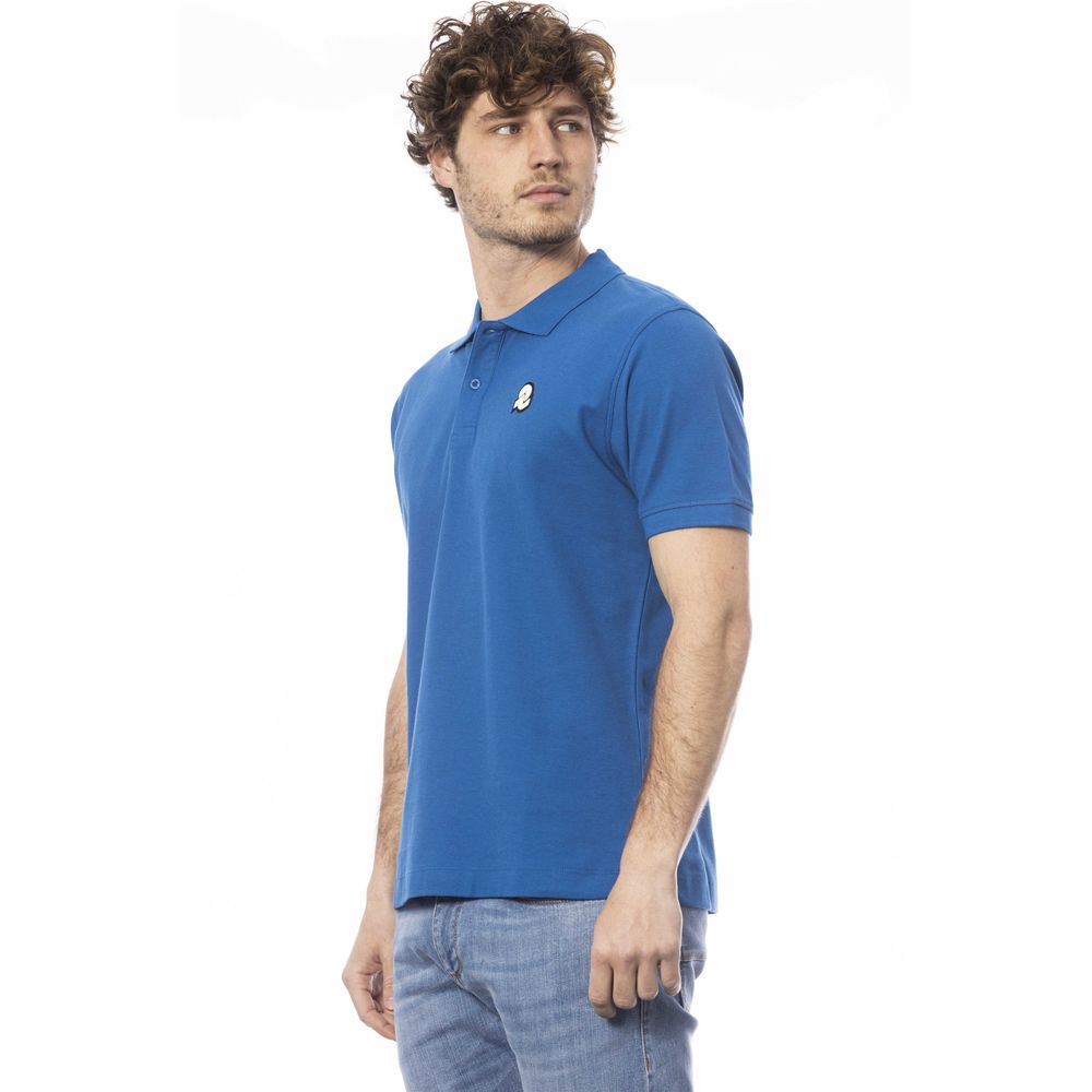 Invicta Elegant Blue Short Sleeve Polo Shirt