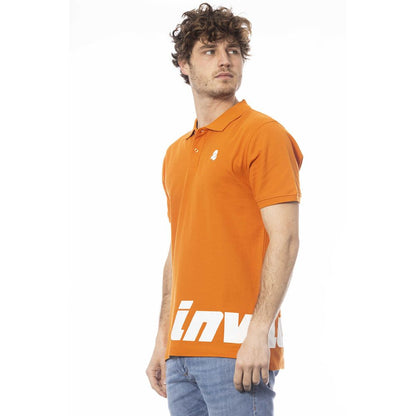 Invicta Elegant Orange Short Sleeve Polo for Men