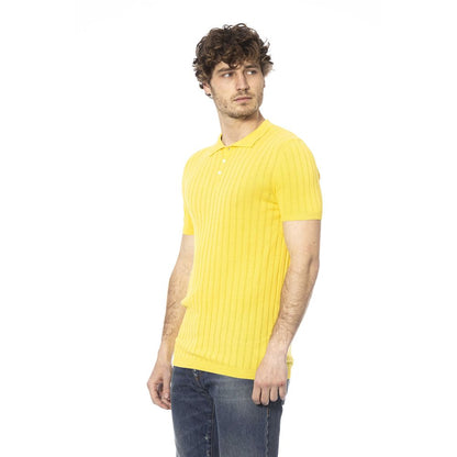 Distretto12 Sunshine Yellow Short Sleeve Polo