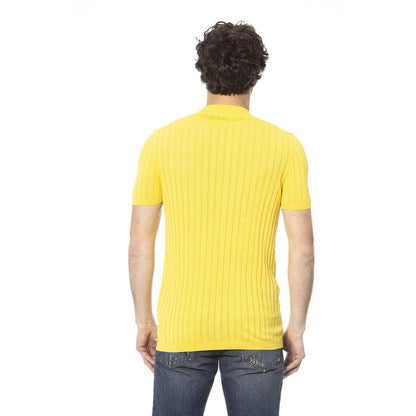 Distretto12 Sunshine Yellow Short Sleeve Polo